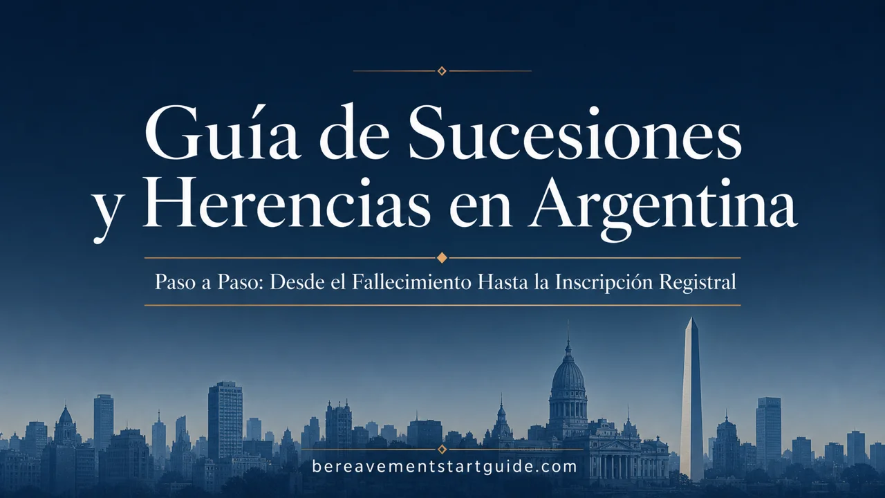 Sucesiones en Argentina — Guía Paso a Paso