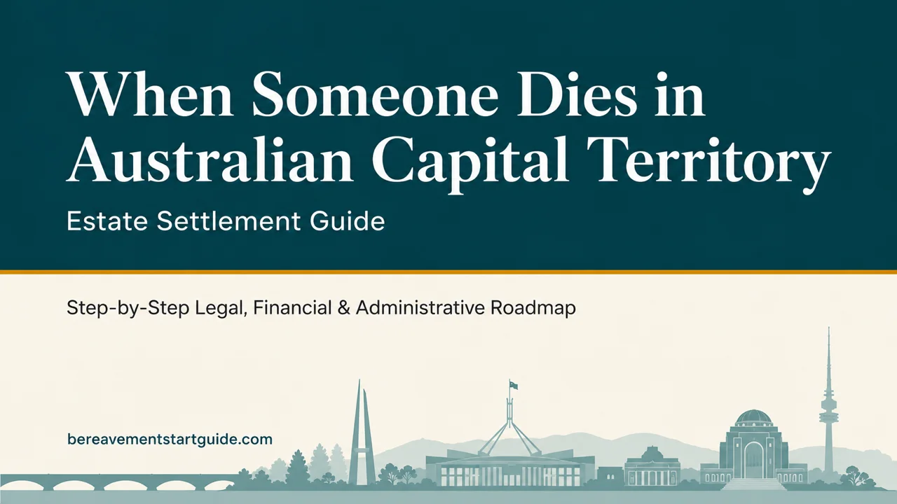 ACT Estate Settlement Guide — Navigate Probate, Banks & Property