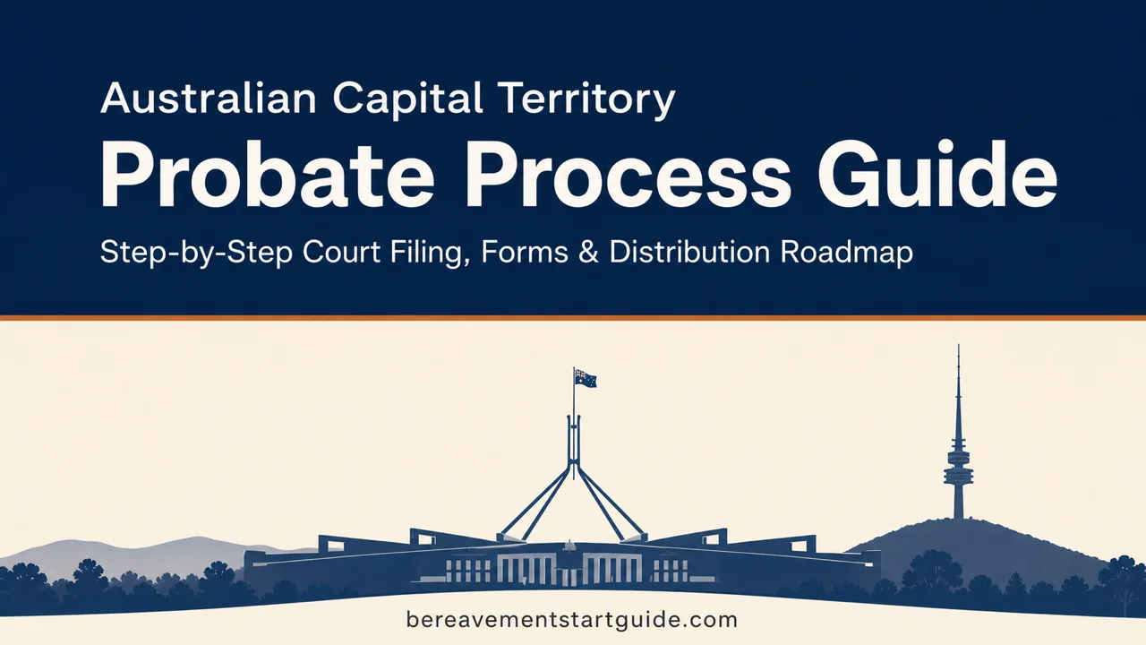 ACT Probate Guide — Forms, Fees & Filing Without a Solicitor
