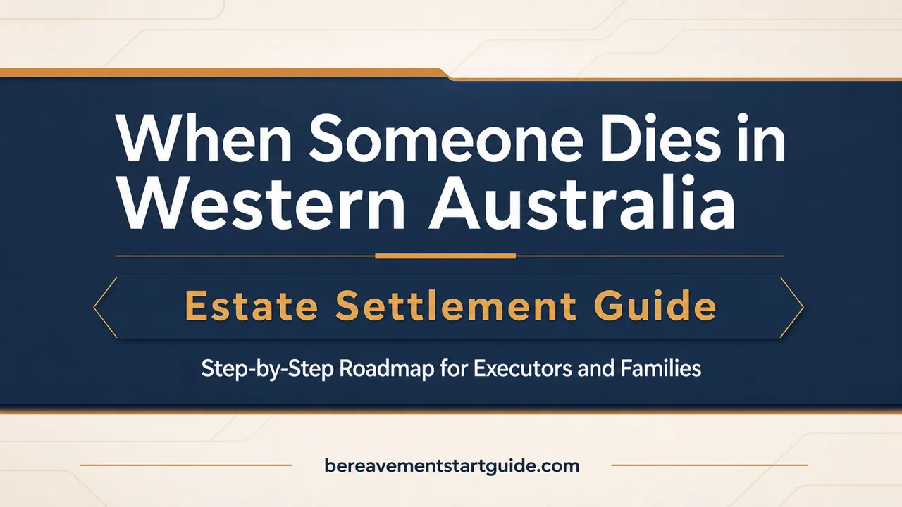 WA Estate Settlement Guide — Every Step from Death Certificate to Distribution