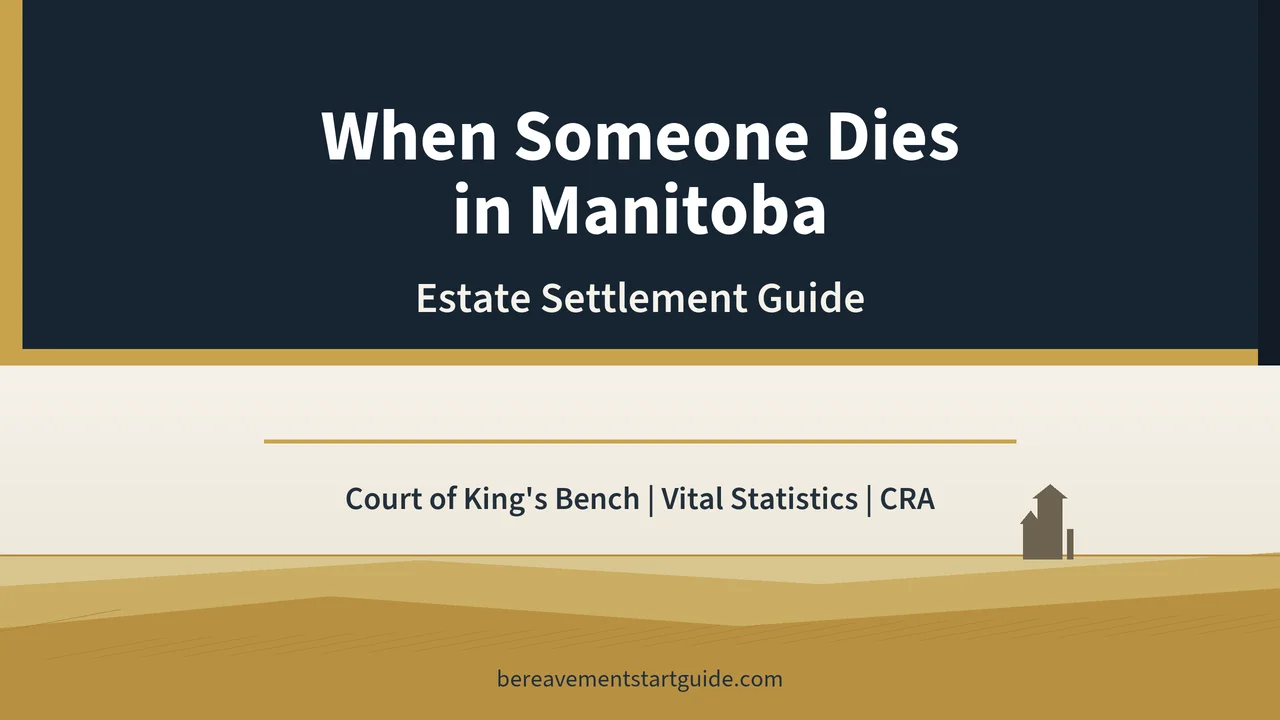Manitoba Estate Settlement — Rule 74, the Dower Act, and Every Step