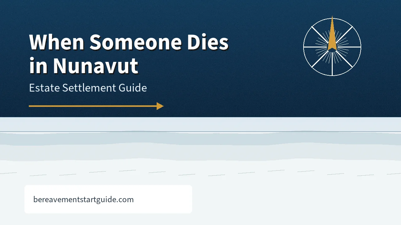 Nunavut Estate Settlement Guide — Settle Without the 3-Year Wait