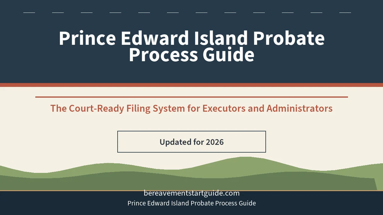 PEI Probate — Rule 65 Forms, Royal Gazette Notice, Bond Waivers