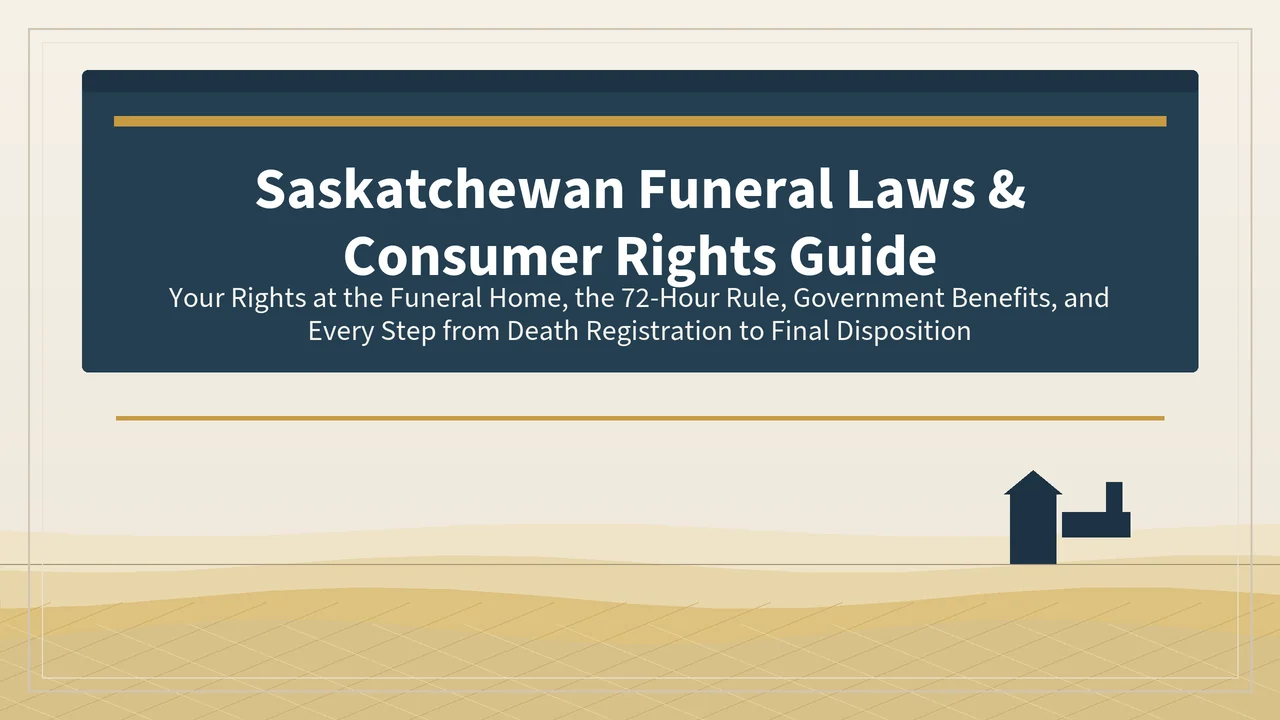 Saskatchewan Funeral Laws & Consumer Rights Guide