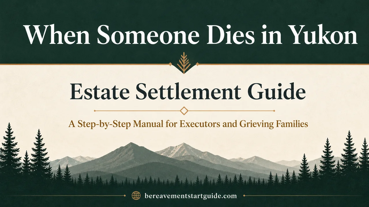 Yukon Estate Settlement — The $140 Flat Fee, Form 72, and Every Step