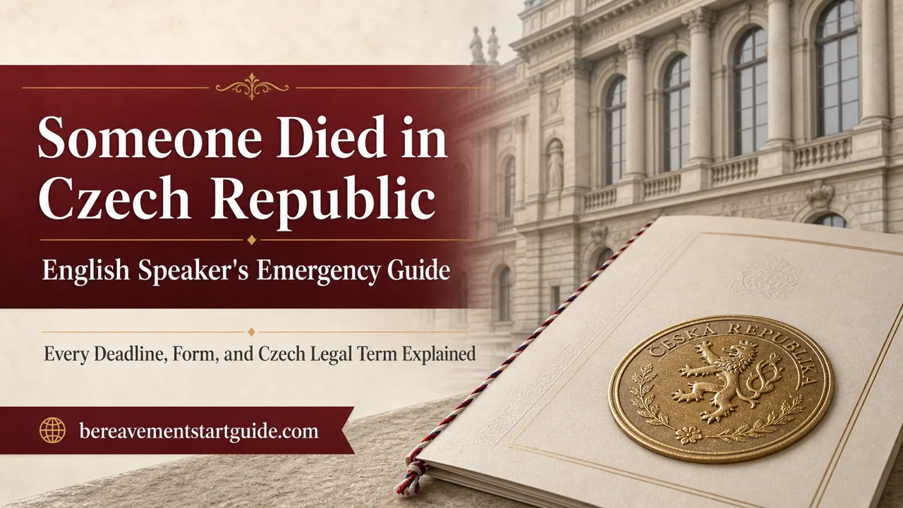 Czech Republic Death Guide — Every Step in English