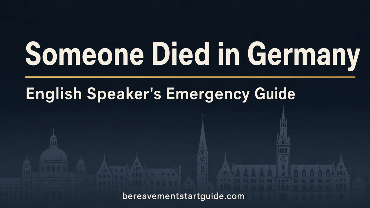 Death in Germany — English Speaker's Emergency Guide