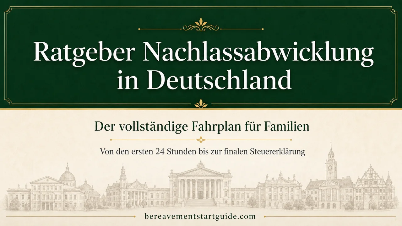 Nachlassabwicklung Deutschland — Ihr Fahrplan ohne Fristversäumnis