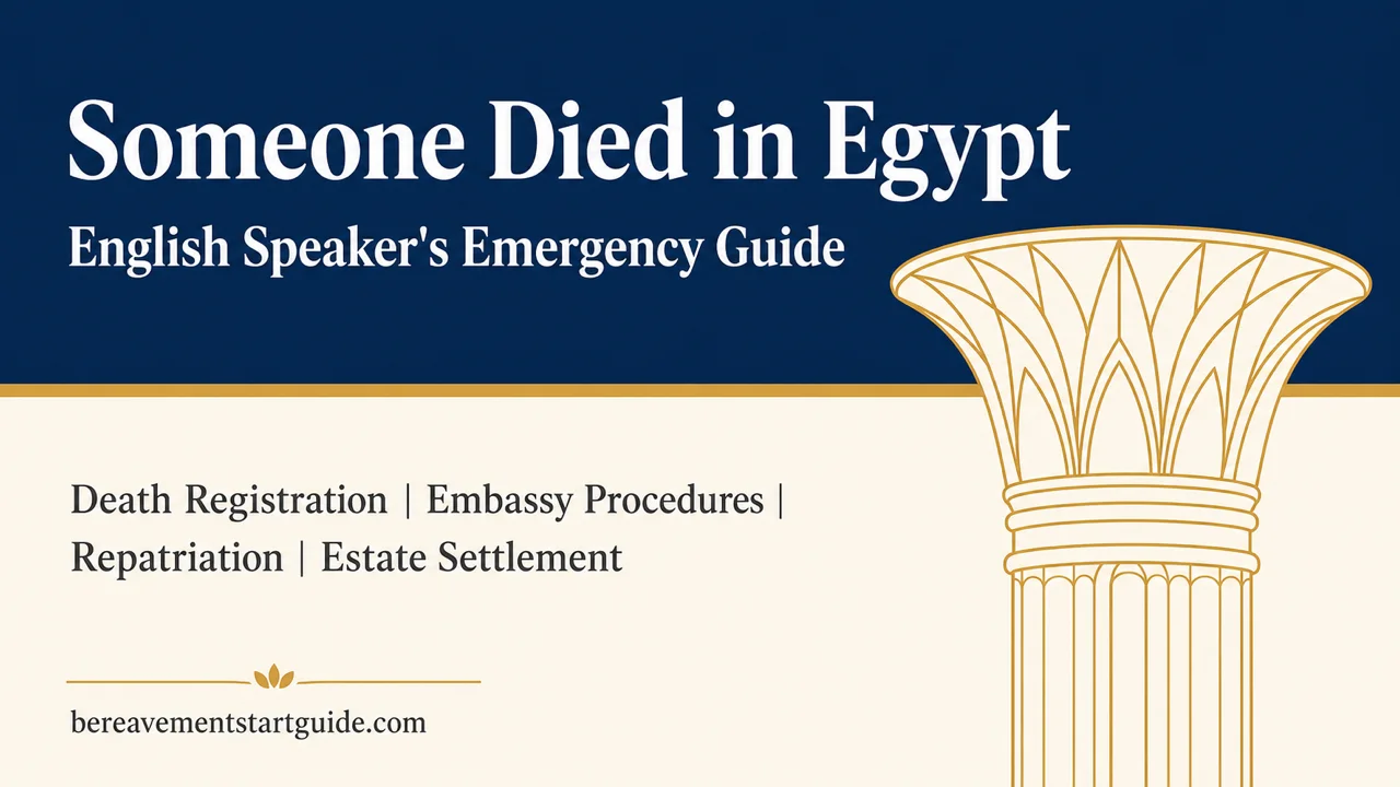 Egypt Expat Death Guide — Navigate the Bureaucracy in English