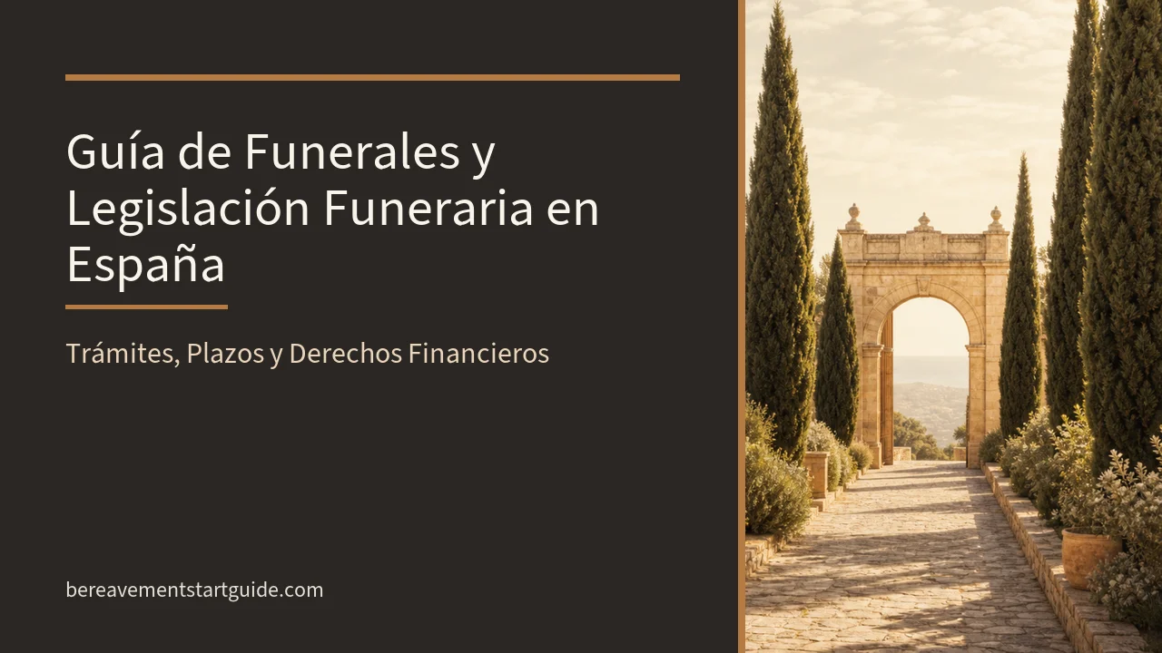 Funerales en España — Guía Legal y Práctica Completa