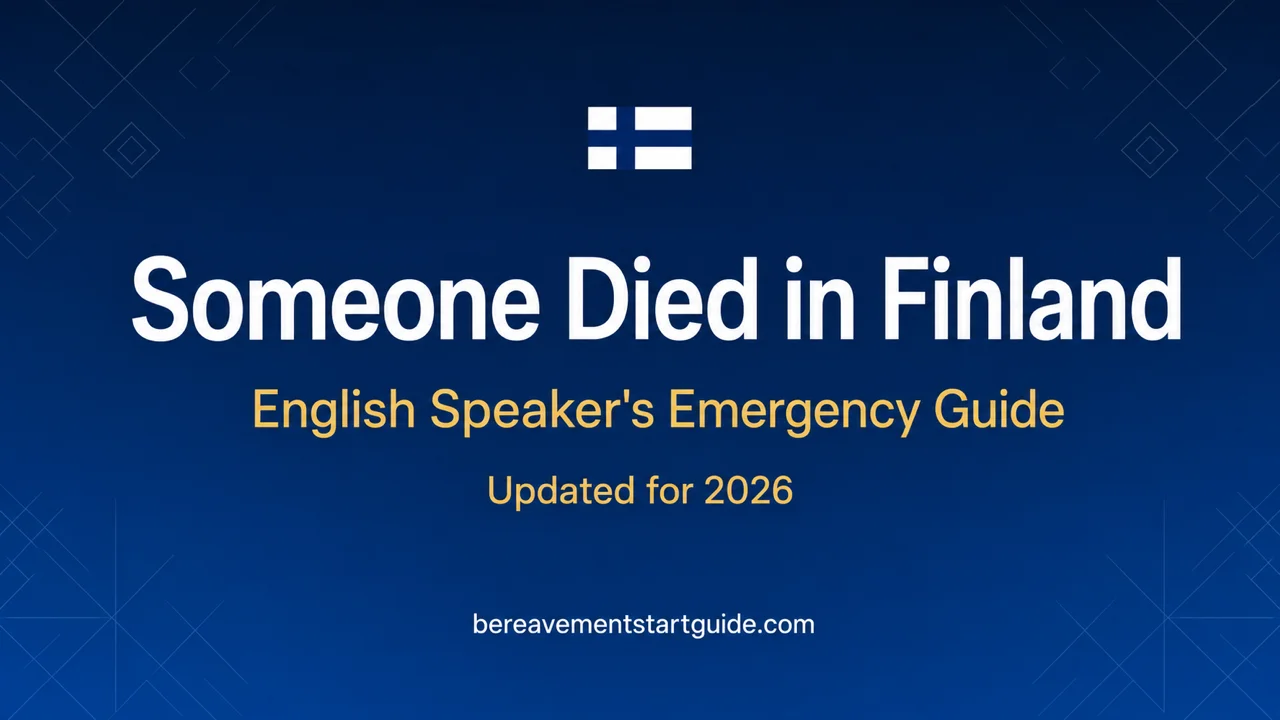 Death in Finland — English Speaker's Emergency Guide