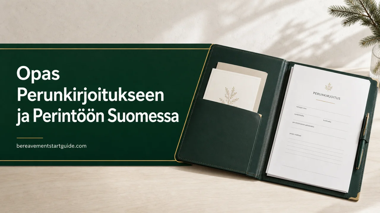Suomen Perunkirjoitusopas — Selkeä Polku Surun Keskellä
