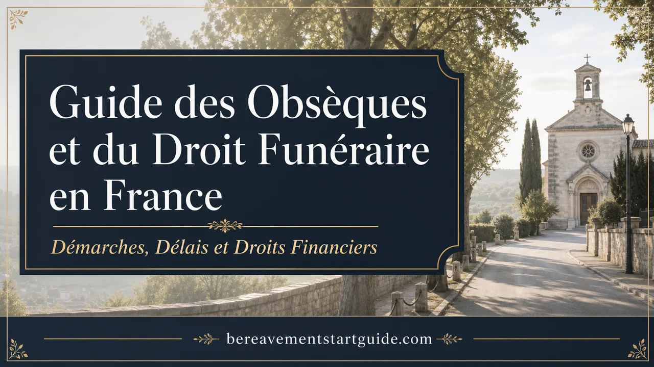 Obsèques en France — Chaque Démarche, Chaque Délai, Dans l'Ordre