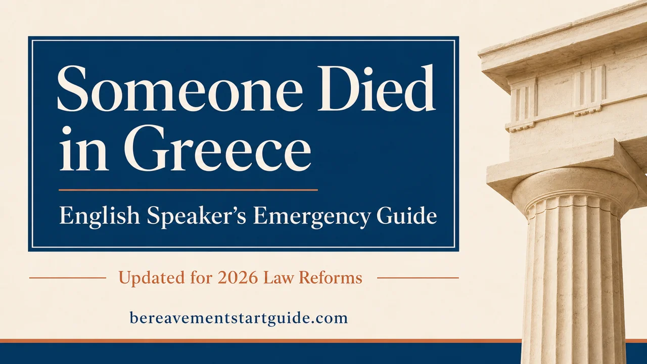 Someone Died in Greece — English Speaker's Emergency Guide