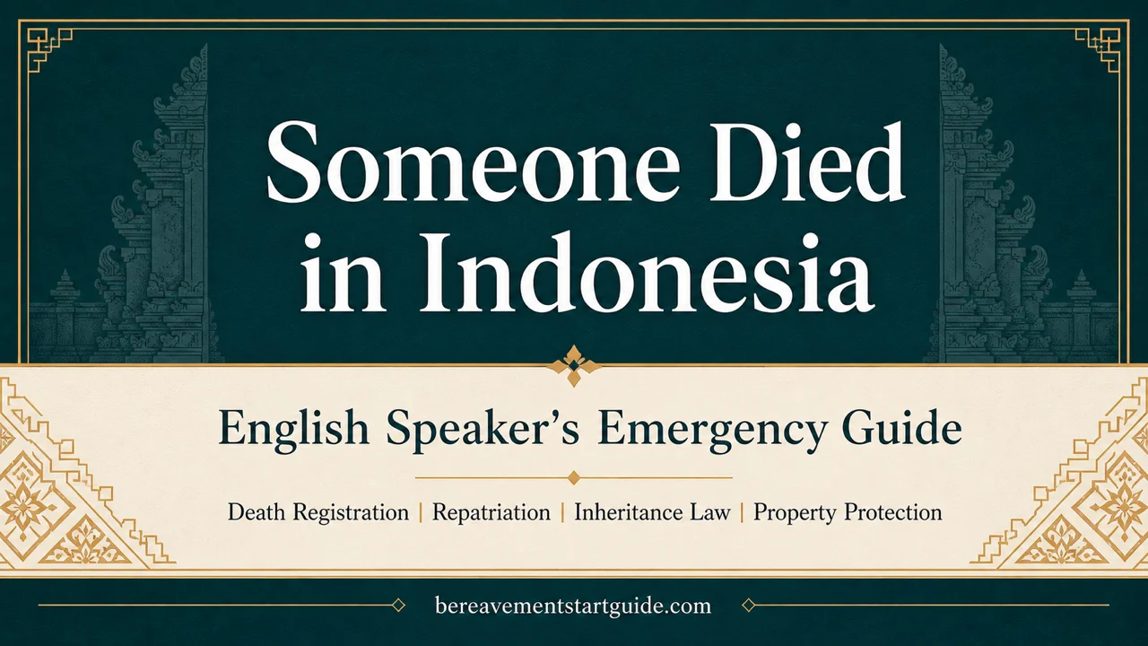 Death in Indonesia — English Speaker's Emergency Guide