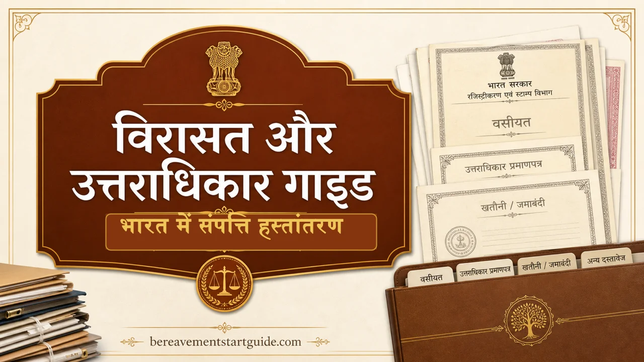 भारत विरासत गाइड — संपत्ति हस्तांतरण की पूरी प्रक्रिया