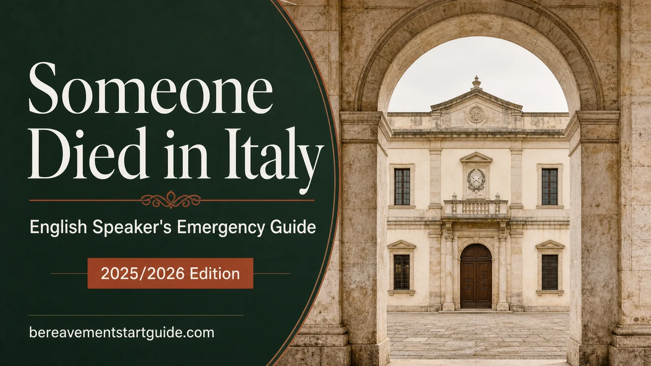 Italy Expat Death Guide — Navigate Italian Estate Settlement in English