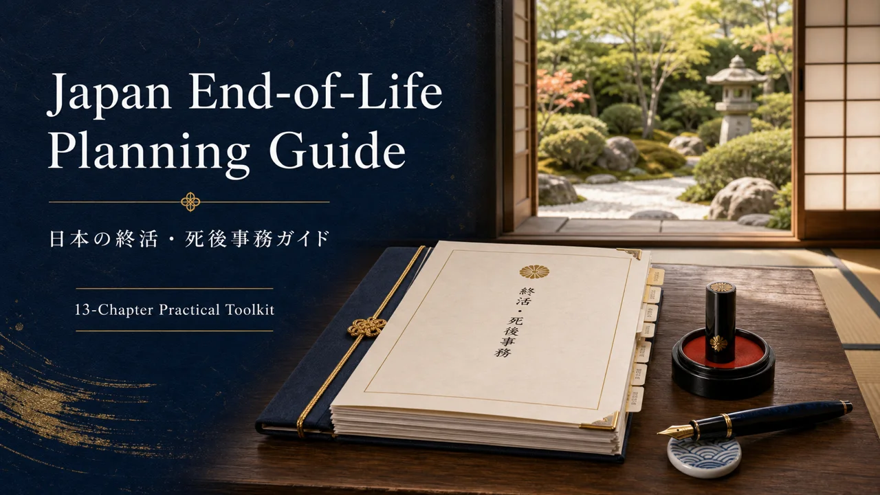 日本の終活・死後事務ガイド — 司法書士に頼まず手続きを自力完了