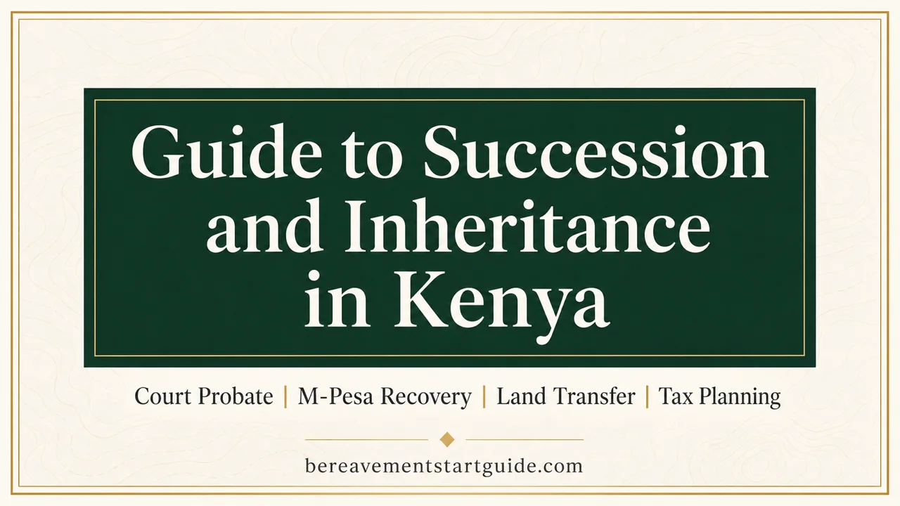 Kenya Succession & Inheritance Guide — Avoid Costly Mistakes