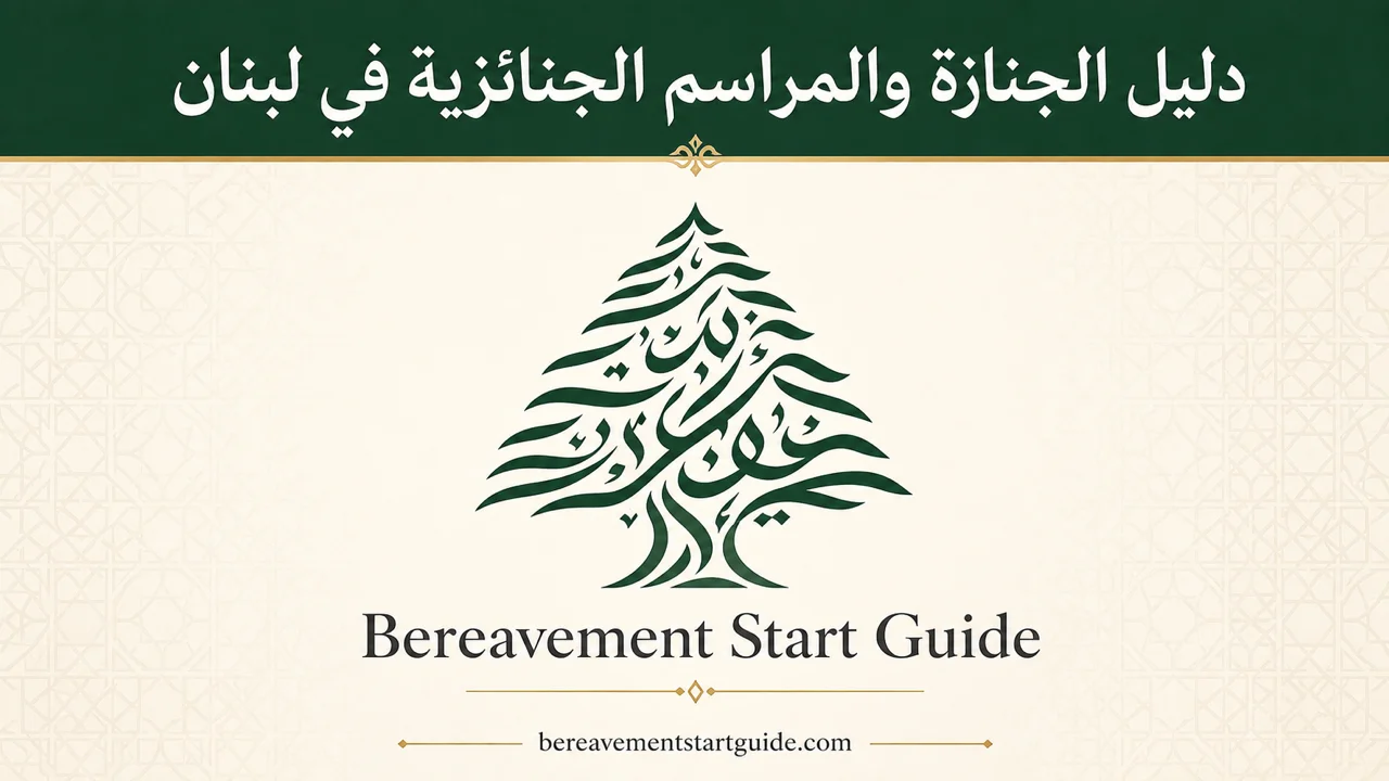 دليل الجنازة في لبنان — خريطة إجراءات كاملة