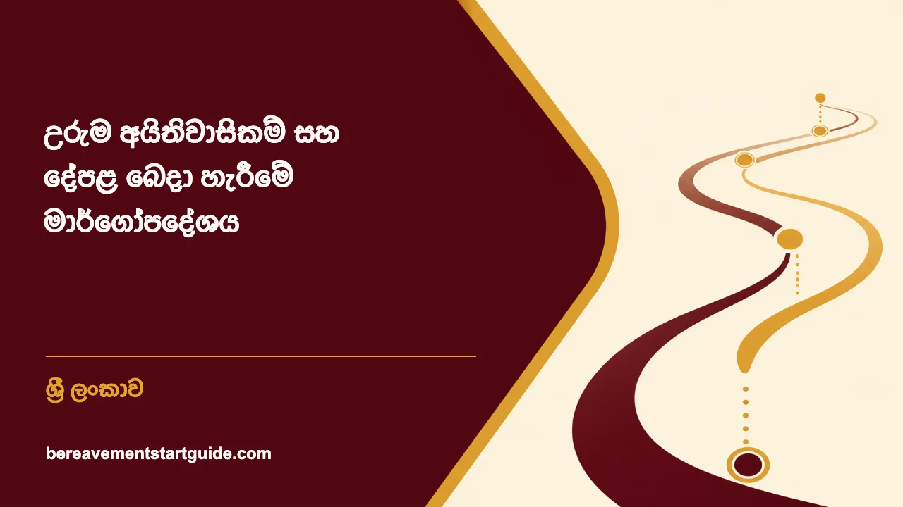 උරුම දේපළ බෙදා හැරීමේ මාර්ගෝපදේශය — ශ්‍රී ලංකාව