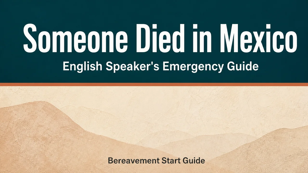 Mexico Expat Death Guide — Navigate the Crisis in English