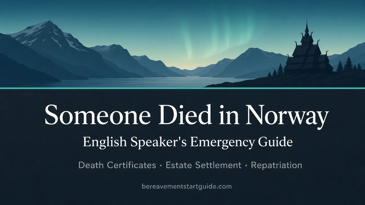 Norway Death Guide for English Speakers — Step-by-Step