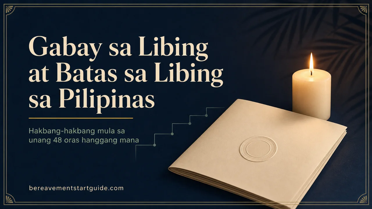 Gabay sa Libing sa Pilipinas — Batas, Papeles, at Diskwento
