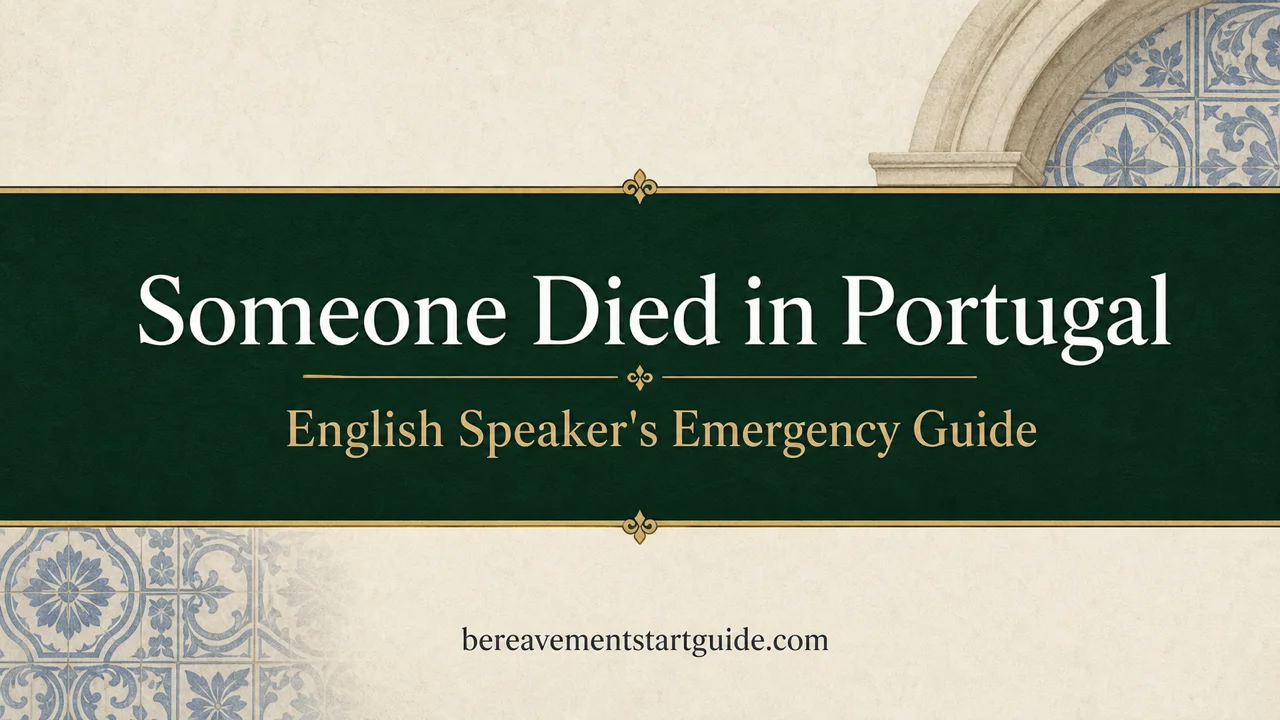 Portugal Expat Death Guide — Navigate the Crisis Step by Step