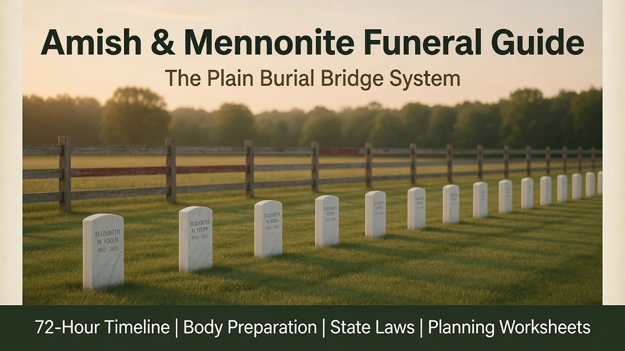 Amish & Mennonite Funeral Guide — Plain Burial, Done Right