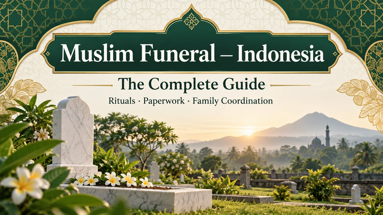 Indonesia Muslim Funeral Guide — Rituals, Paperwork, and the 24-Hour Clock