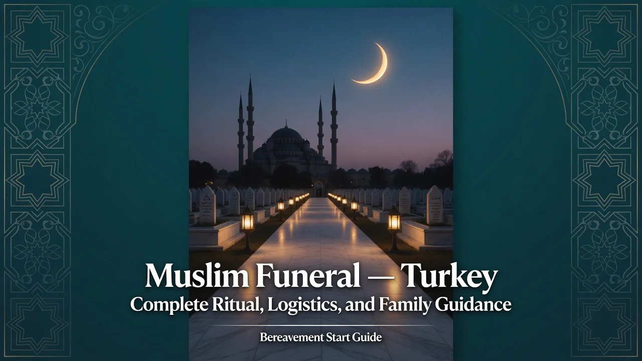 Muslim Funeral — Turkey — Rituals, Timelines, and Family Guidance