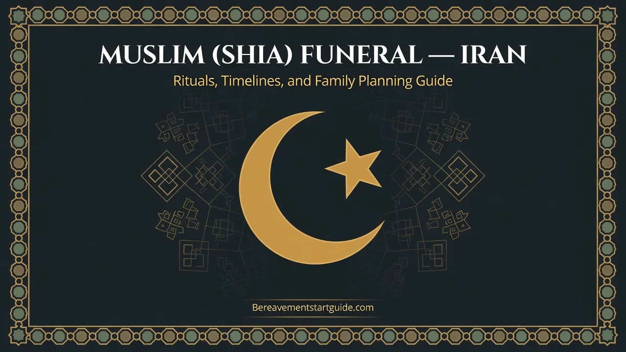 Iranian Shia Funeral Guide — Rituals, Timelines, and Diaspora Planning