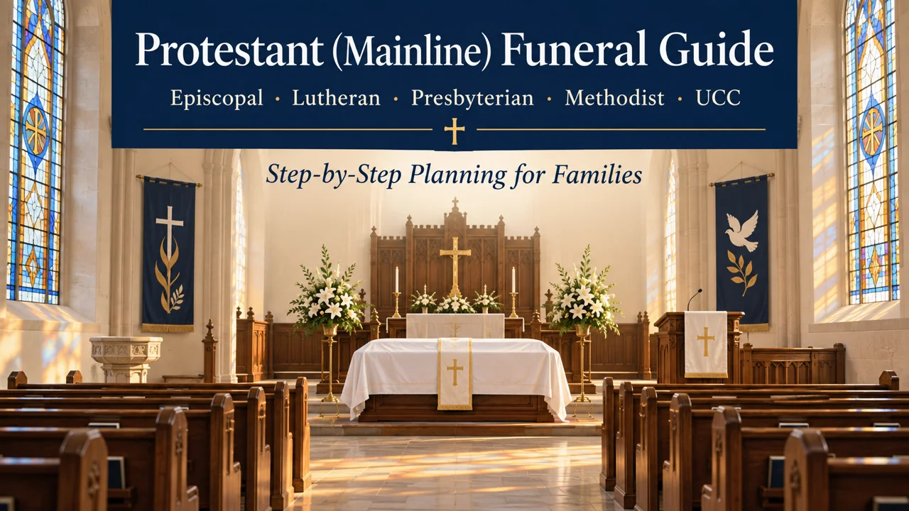 Mainline Protestant Funeral Guide — Plan the Service with Confidence