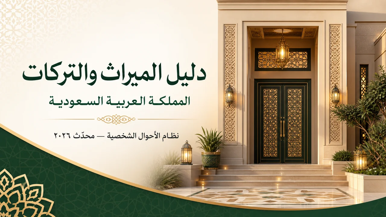 دليل الميراث والتركات — المملكة العربية السعودية