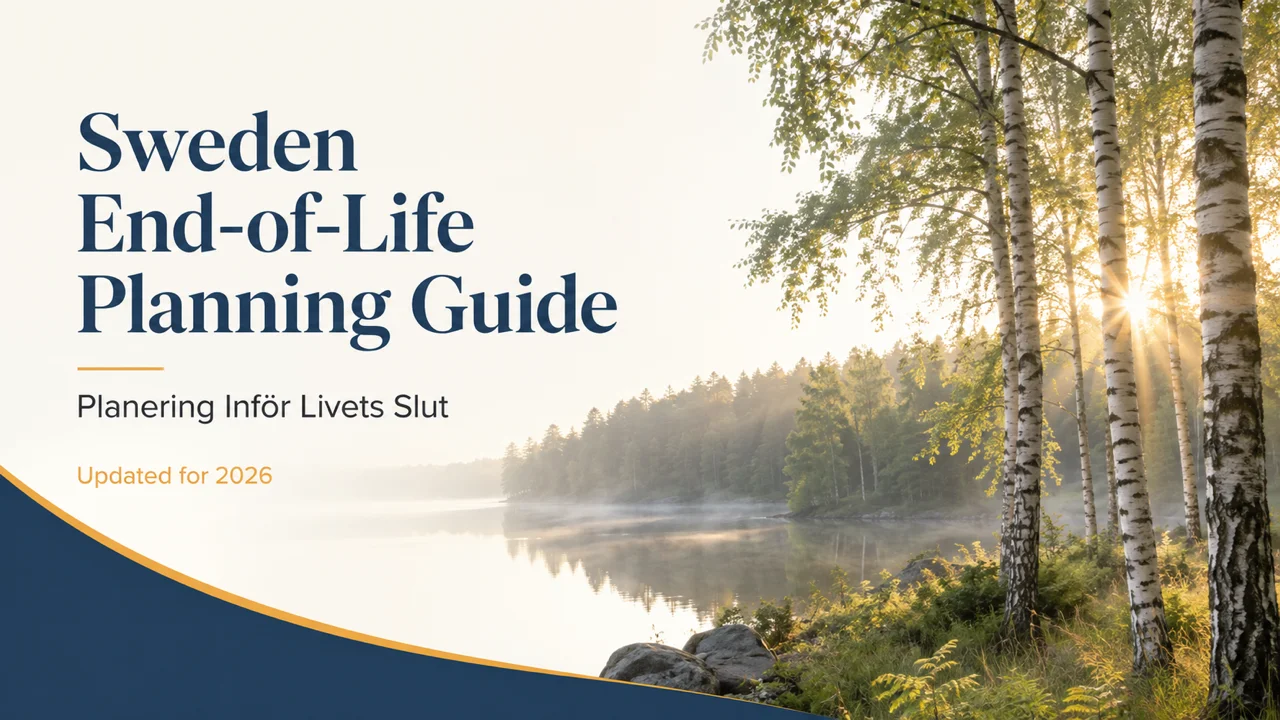 Sverige — Planering Inför Livets Slut