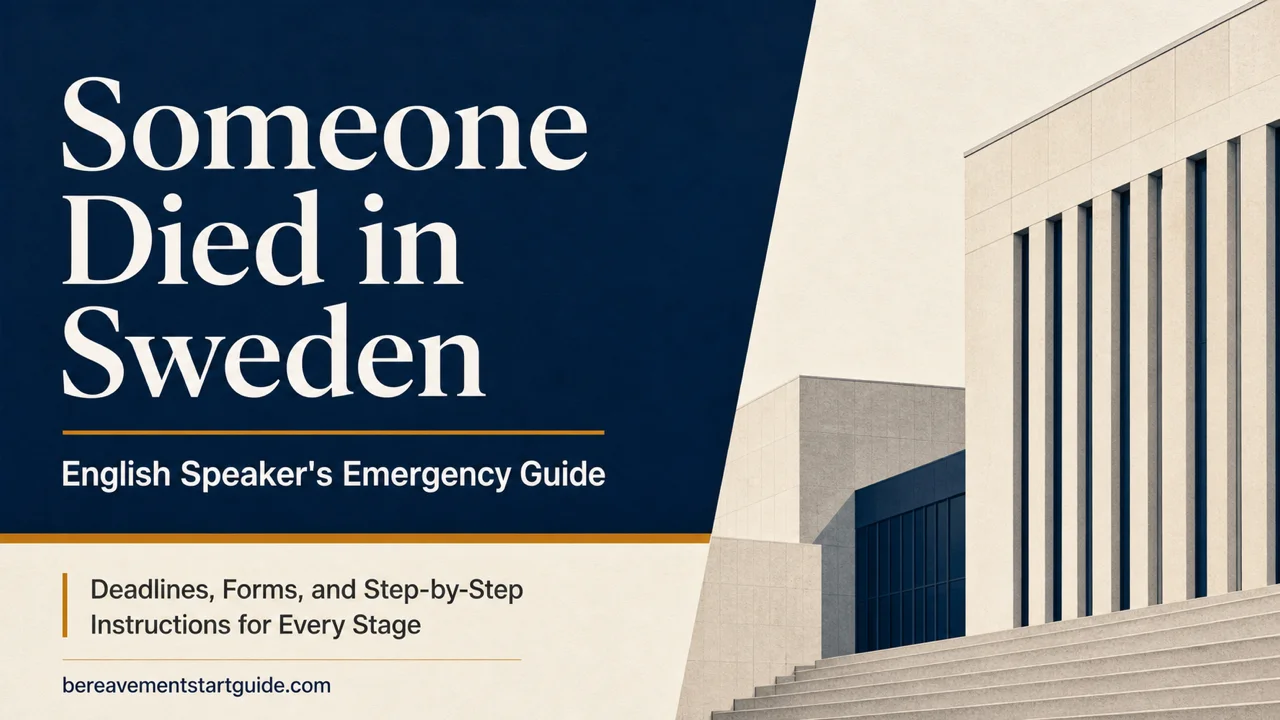 Death in Sweden — English Speaker's Emergency Guide