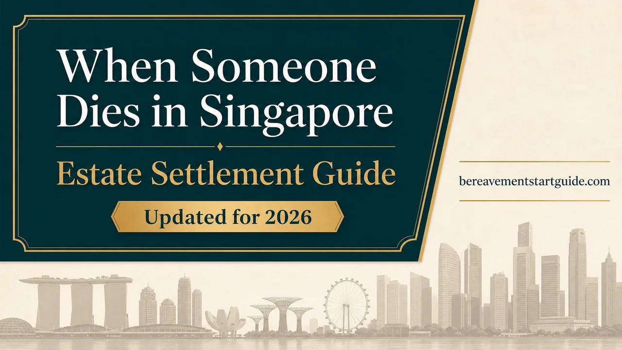 Singapore Estate Settlement Guide — Every Step After a Death