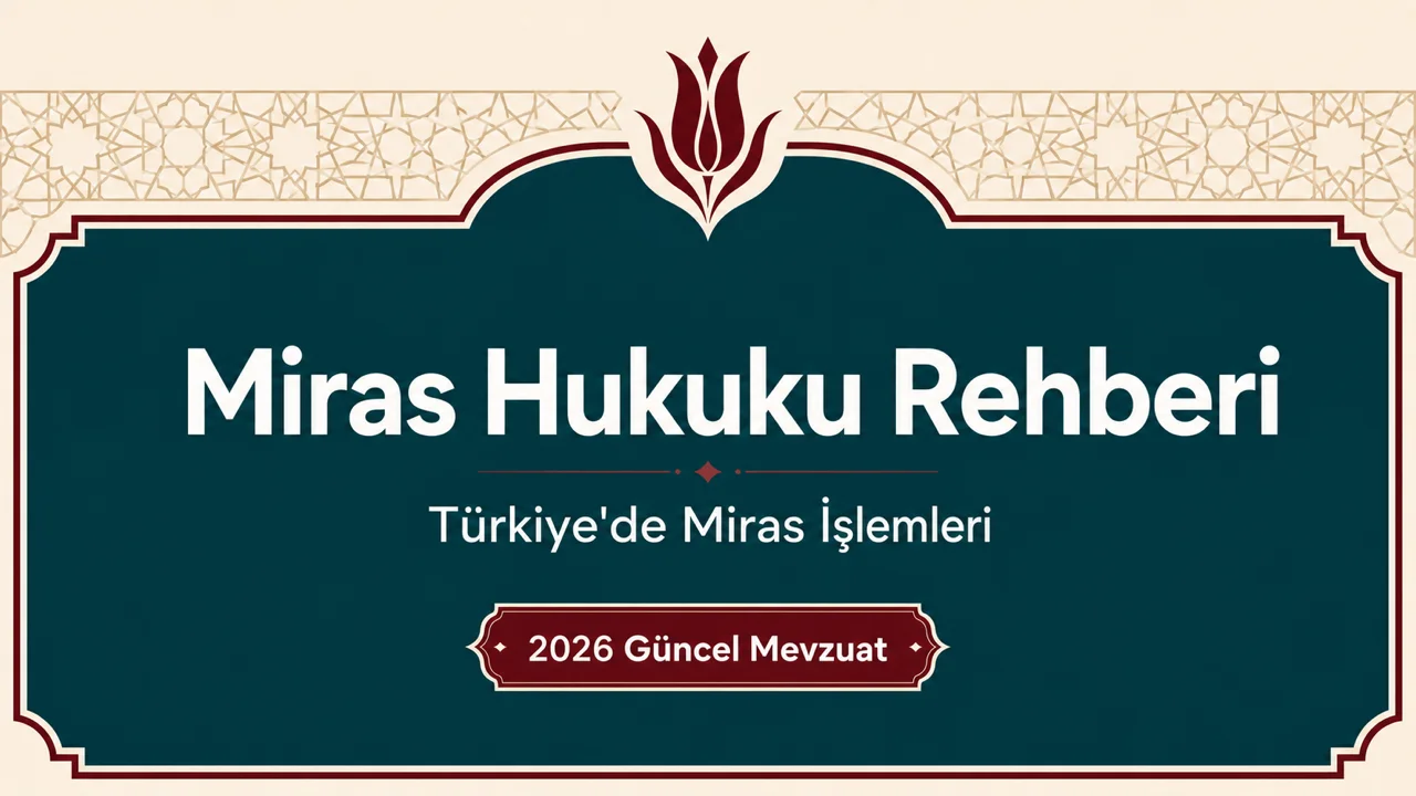 Türkiye Miras Hukuku Rehberi — Adım Adım Tereke Yönetimi