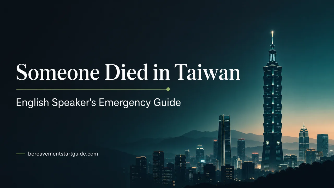 Taiwan Expat Death Guide — Navigate the First 48 Hours