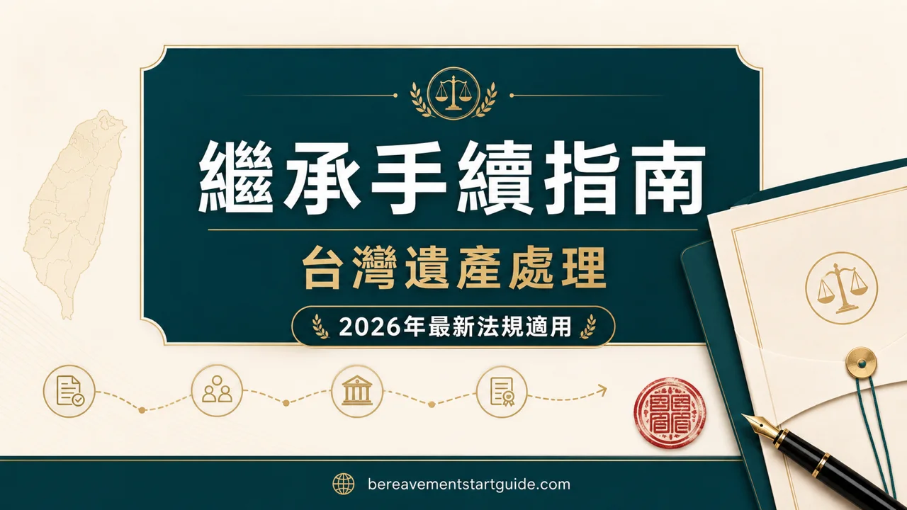 台灣繼承手續指南 — 從除戶到過戶的全流程實務