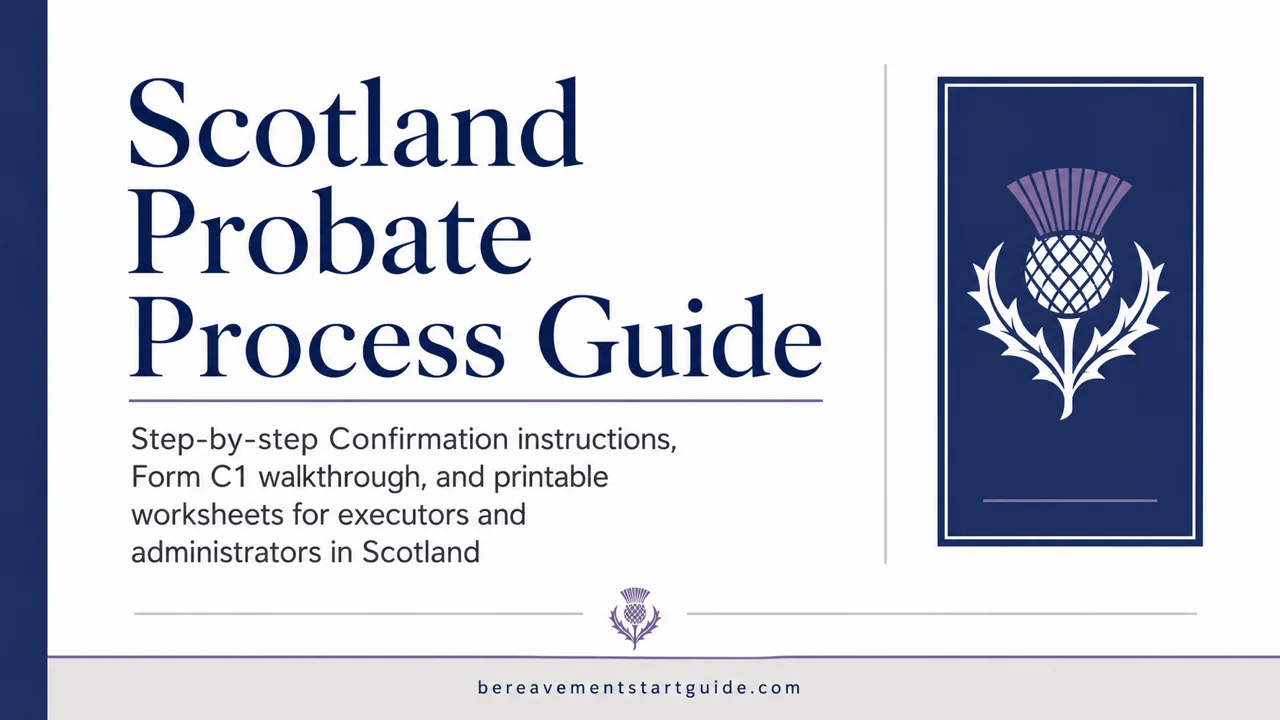 Scotland Probate Guide — Confirmation Without the Solicitor Bill