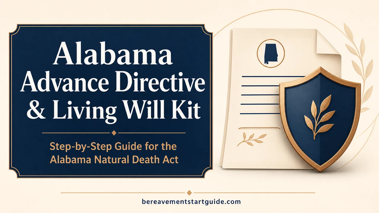 Alabama Advance Directive Kit — Execute It Right the First Time