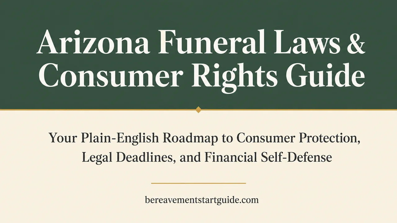 Arizona Funeral Laws — Protect Your Family from a $5,000 Mistake