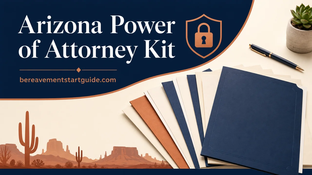 Arizona Power of Attorney Kit — Prevent Asset Freezes and Court Battles