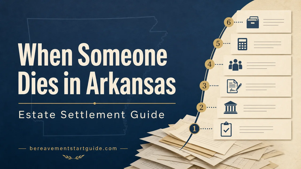 Arkansas Estate Settlement Guide — Every Step After the Funeral