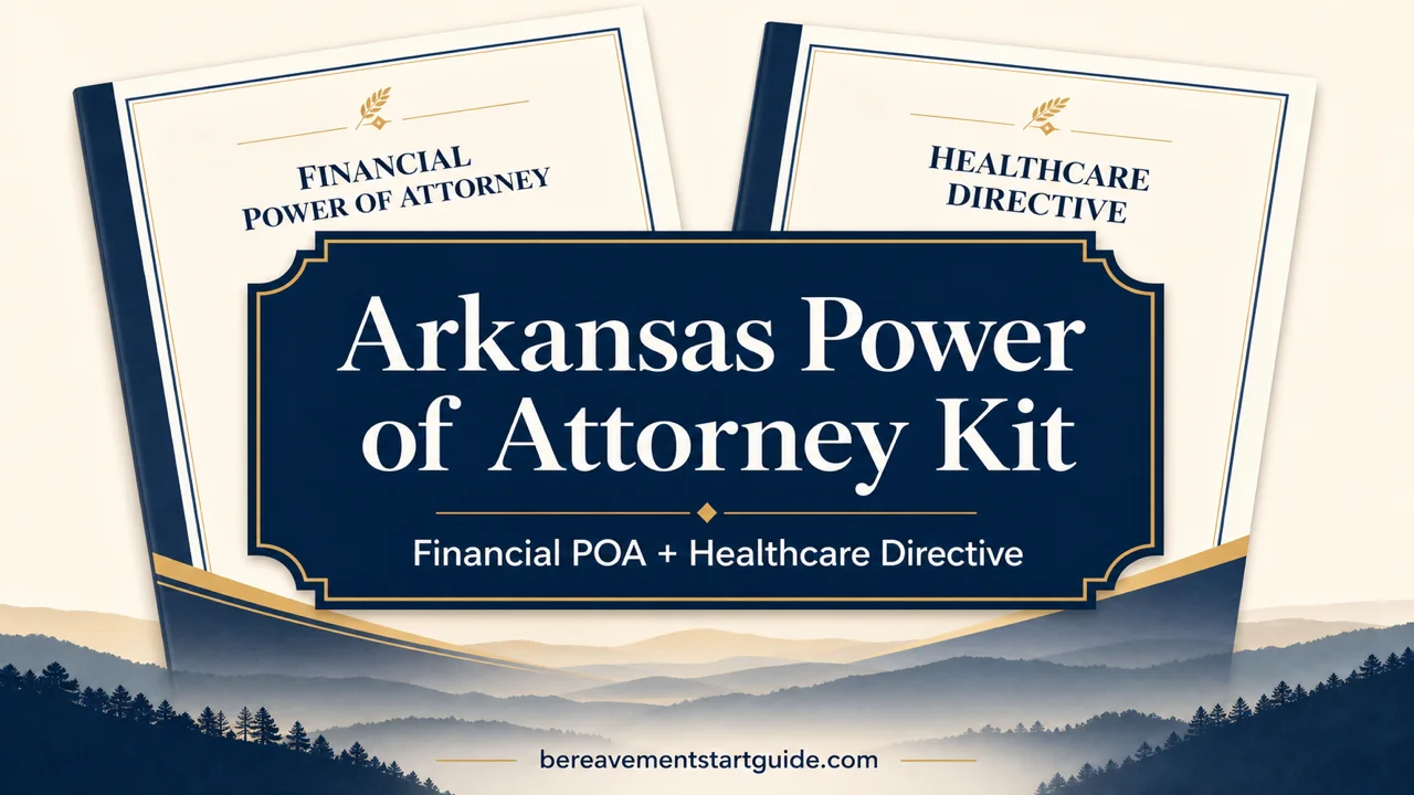Arkansas Power of Attorney Kit — Navigate Dower Rights & Dual-Document Rules