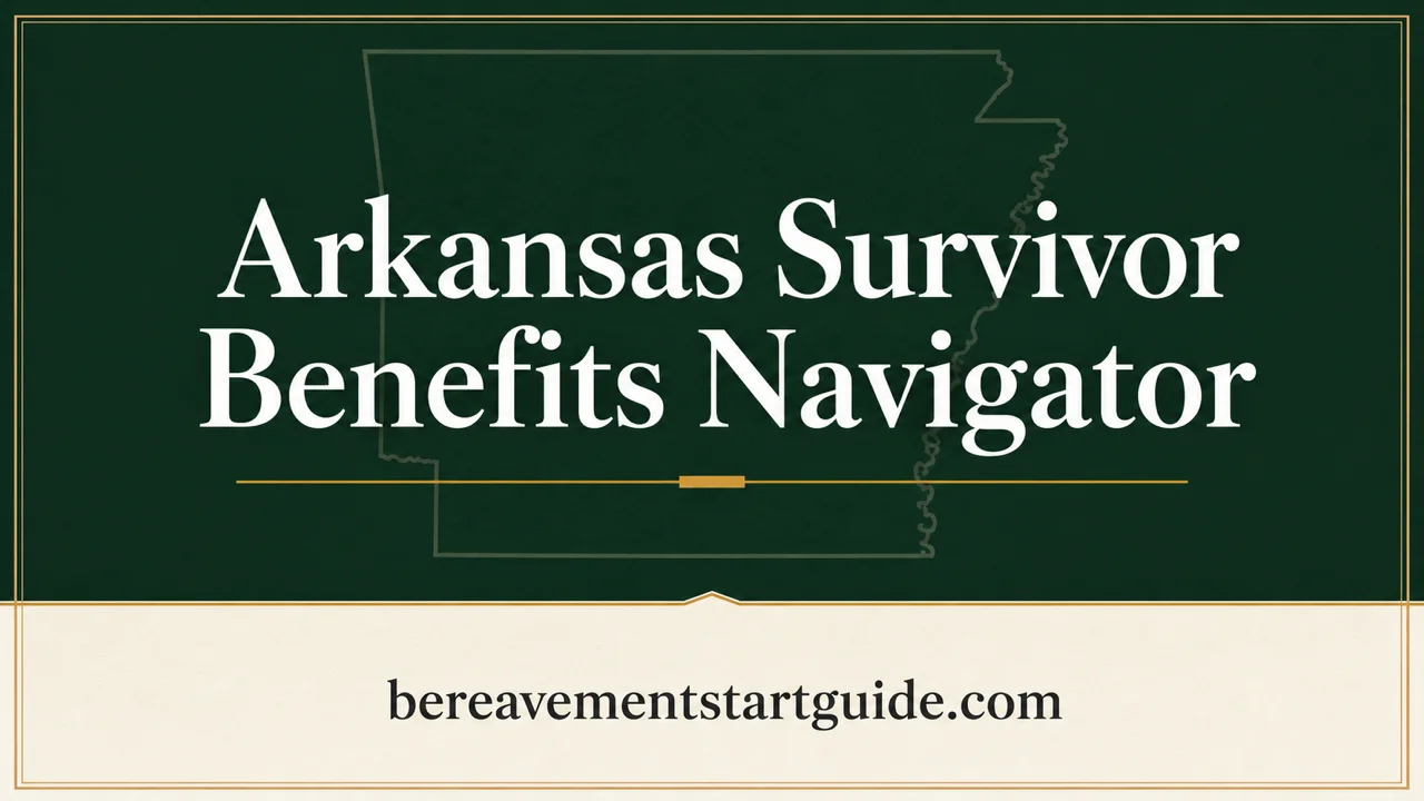 Arkansas Survivor Benefits Navigator — Every Pension, Deadline, and Exemption in One Place