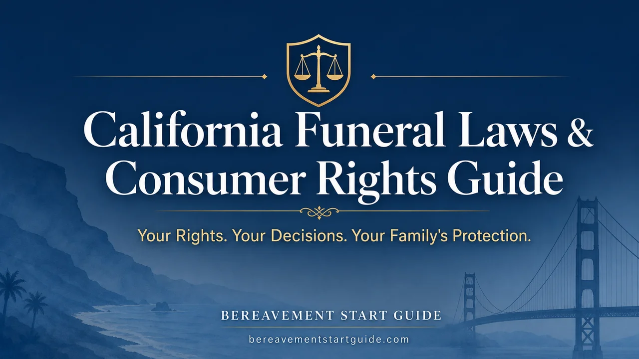 California Funeral Laws Guide — Know Your Rights Before the Funeral Home Does