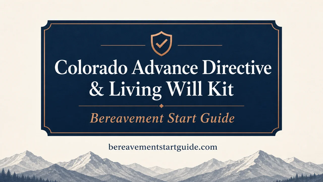 Colorado Advance Directive Kit — Bypass the Witness Trap